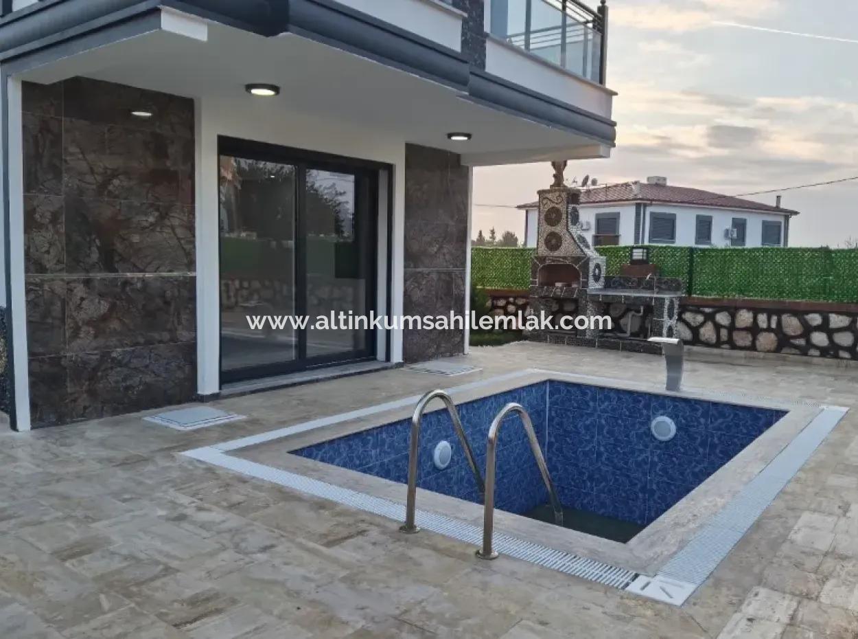 3 Bedroom  Luxury Pool Villa For Sale In Didim Hisar Neighborhood