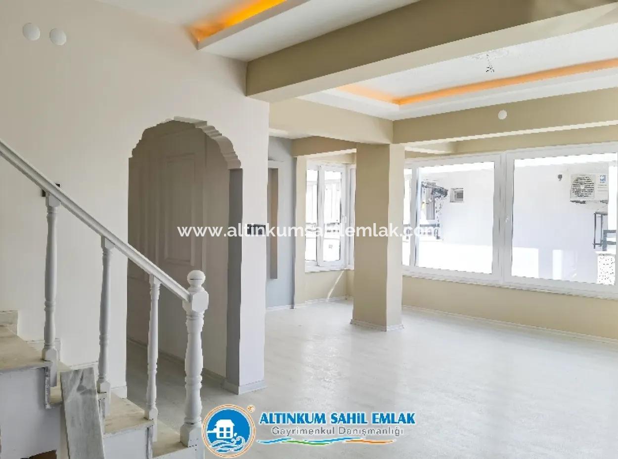 Didim, 500 M To Altinkum Beach, Large Maisonette Apartment For Sale