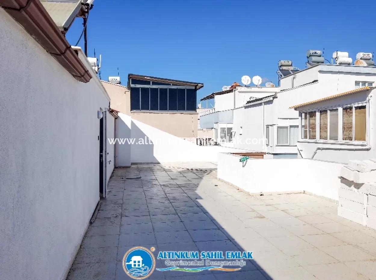 Didim, 500 M To Altinkum Beach, Large Maisonette Apartment For Sale
