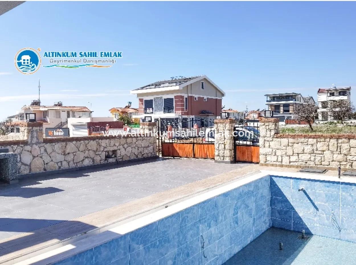 Detached And Ultra Luxury Villa For Sale In Didim, Altinkum, Efeler