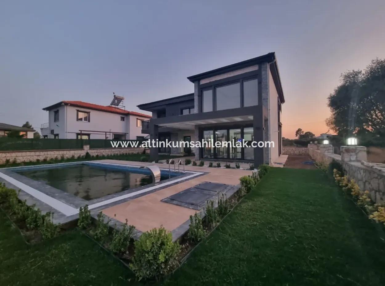 4 Bedroom Villa With Pool  For Sale In Didim Yeşiltepe