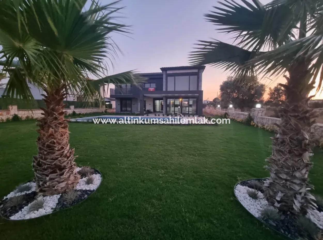 4 Bedroom Villa With Pool  For Sale In Didim Yeşiltepe