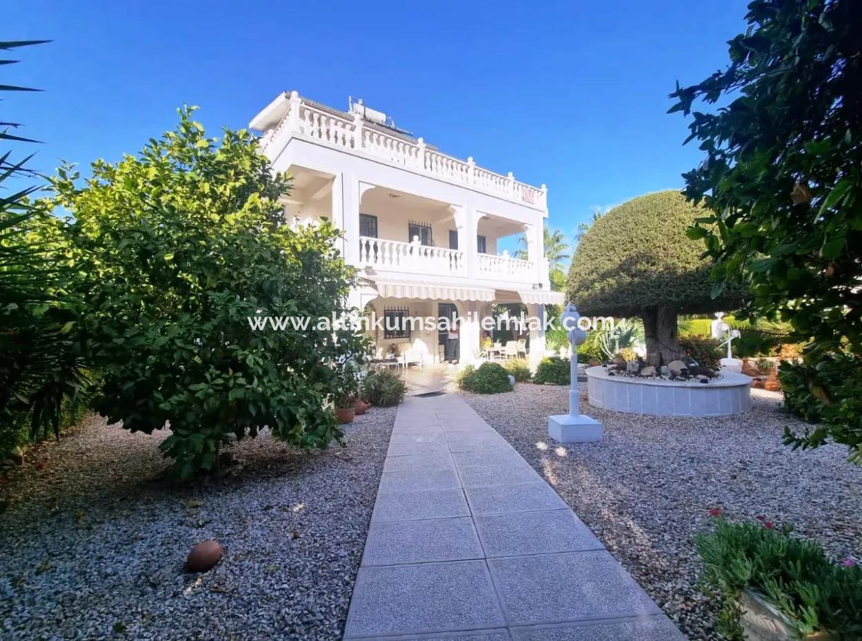 5 Bed Detached Villa For Sale In Altınkum Yeşilkent Area