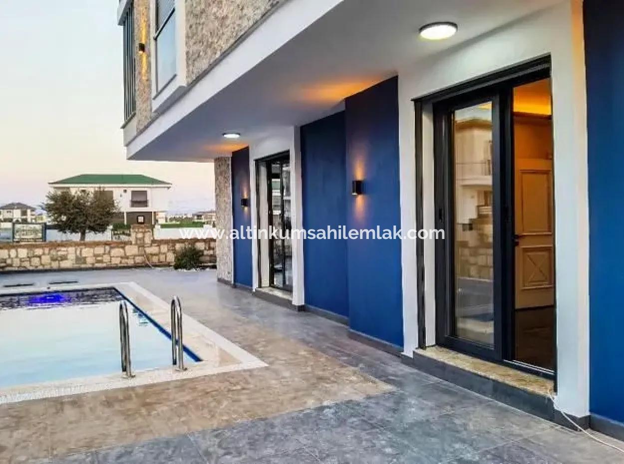 Detached Villa For Sale In Didim, 5 Beds Detached House