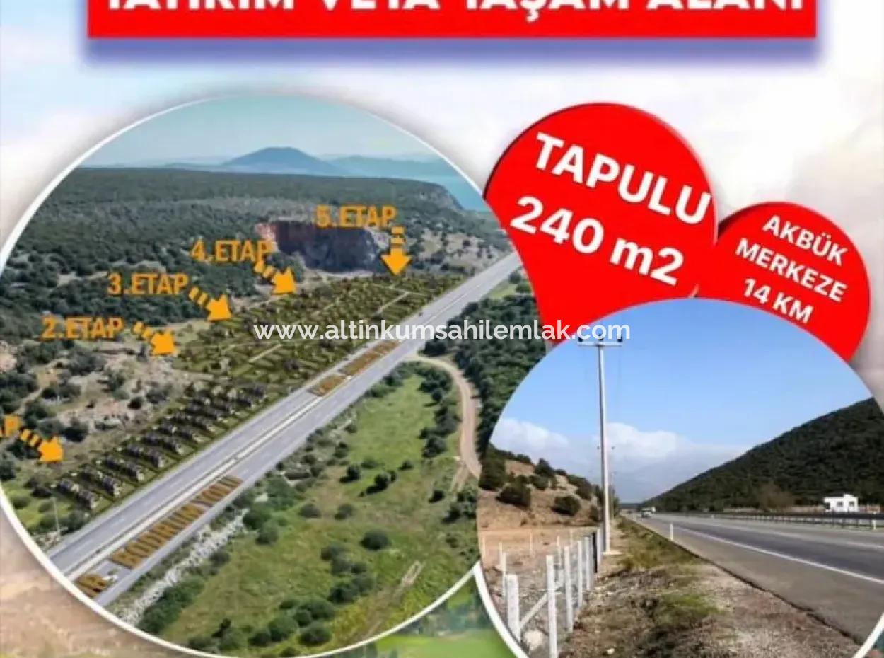 Land For Sale 480 Sqm In Bafa Lake Area