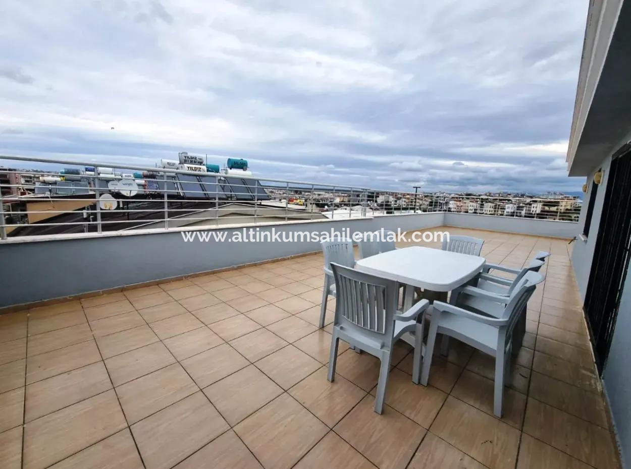 4 Bedroom  Furnished Duplex For Sale In Didim Altinkum Neighborhood