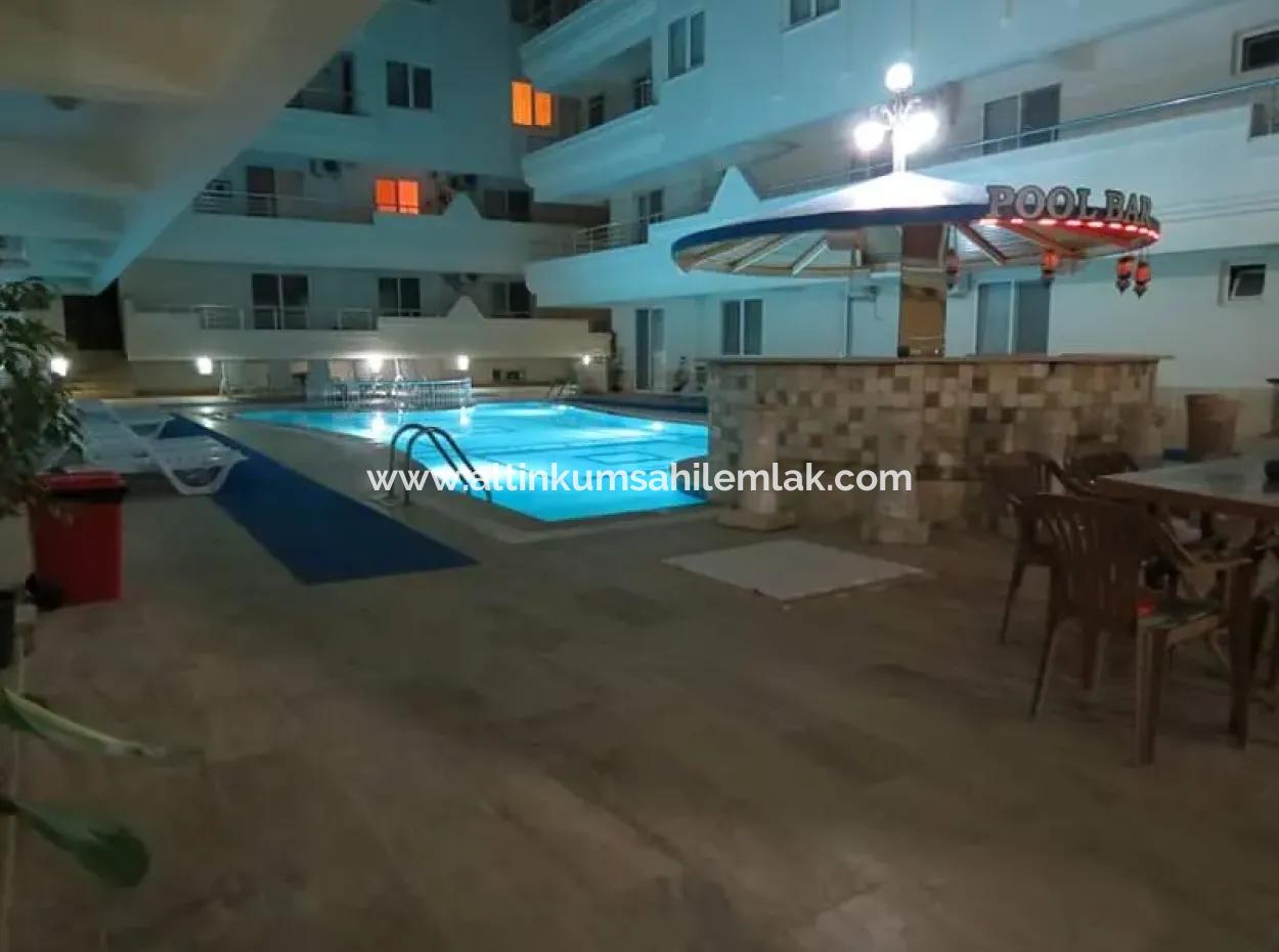Fully Furnished 2 Bedroom Apartment In Club Agean Complex