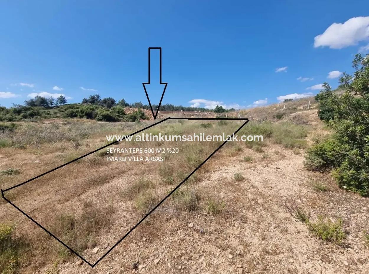 600 M2 Zoned Kelepir Villa Land For Sale In Didim Seyrantepe Area At An Affordable Price