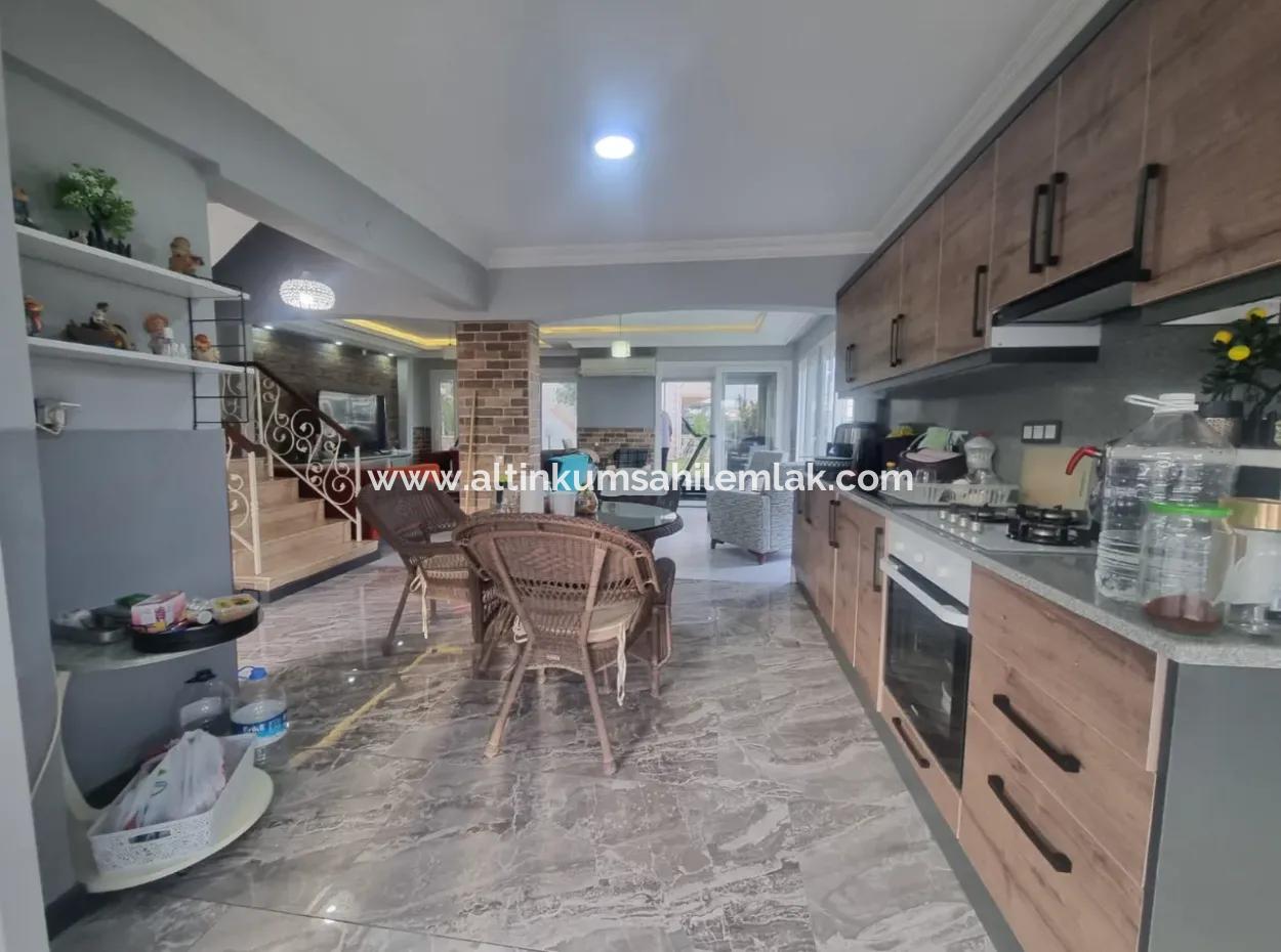 5 Bedroom Semi- Detaced Villa In Lovely Family Complex In Efeler Mah