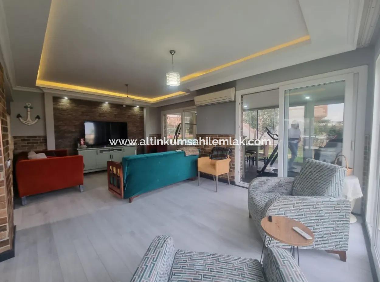 5 Bedroom Semi- Detaced Villa In Lovely Family Complex In Efeler Mah