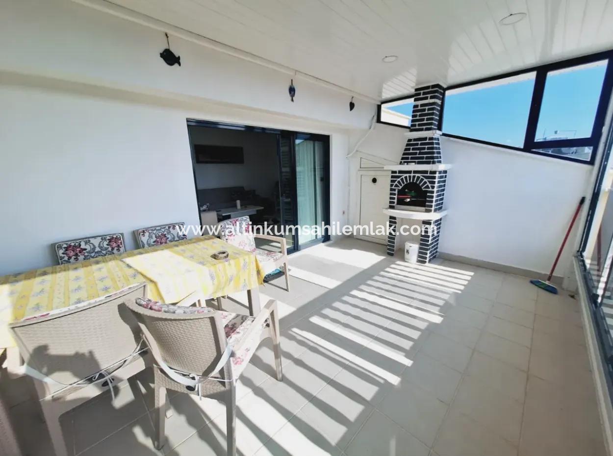 3 In 1 Duplex  With Pool For Sale In Didim Altinkum Çamlık Mah