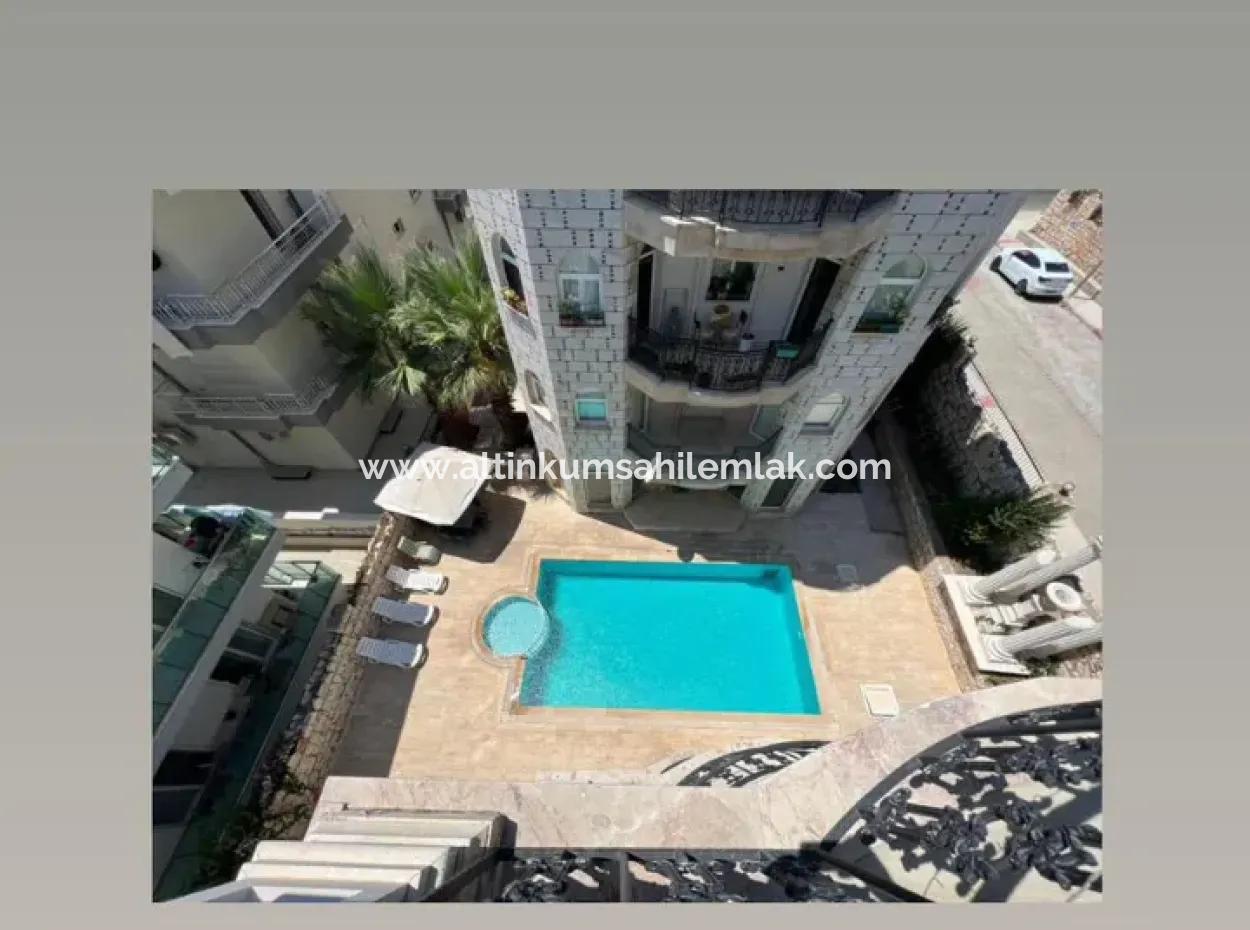 3 1 Sea View Castle With Pool For Sale In Didim Efeler Neighborhood!!