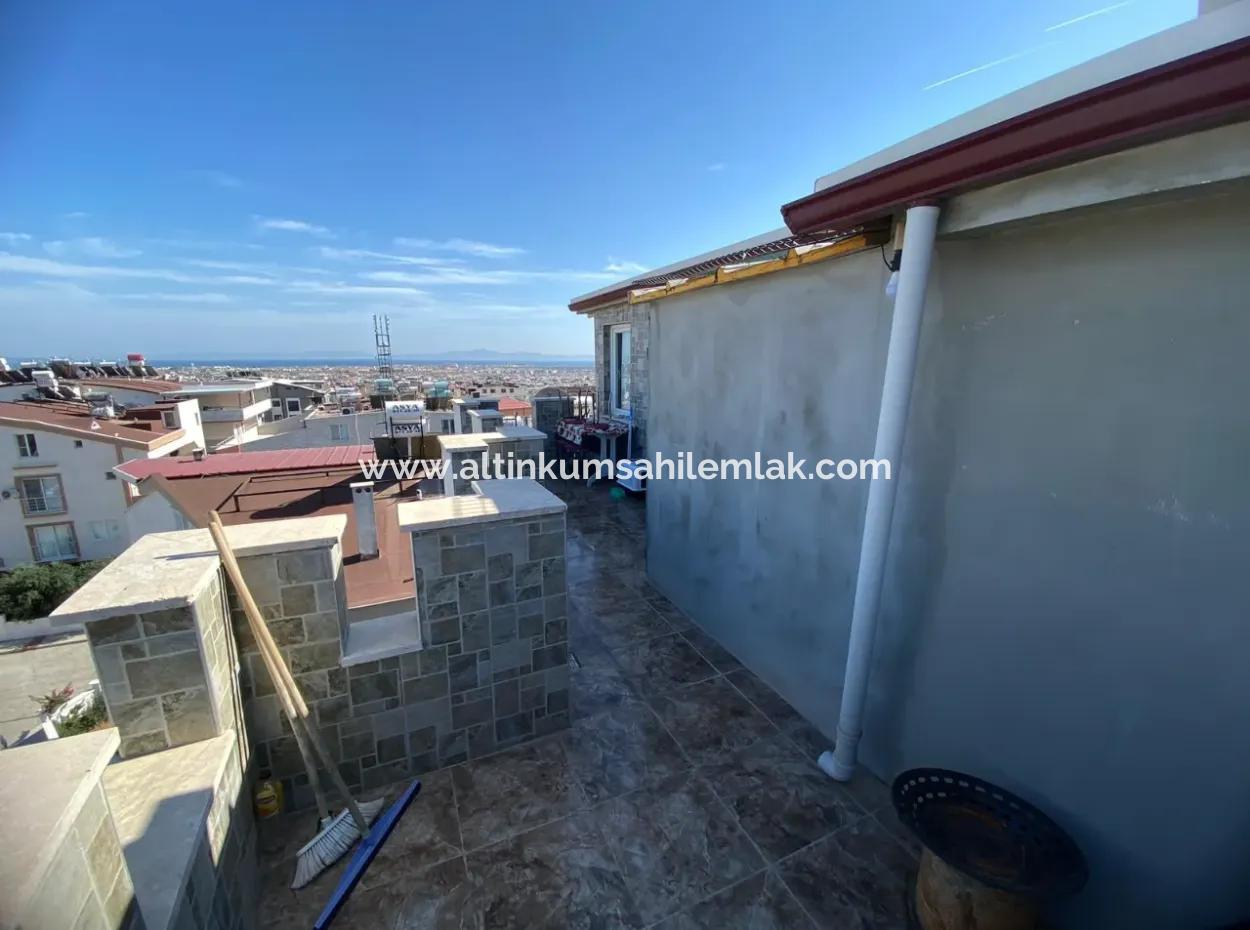 3 1 Sea View Castle With Pool For Sale In Didim Efeler Neighborhood!!