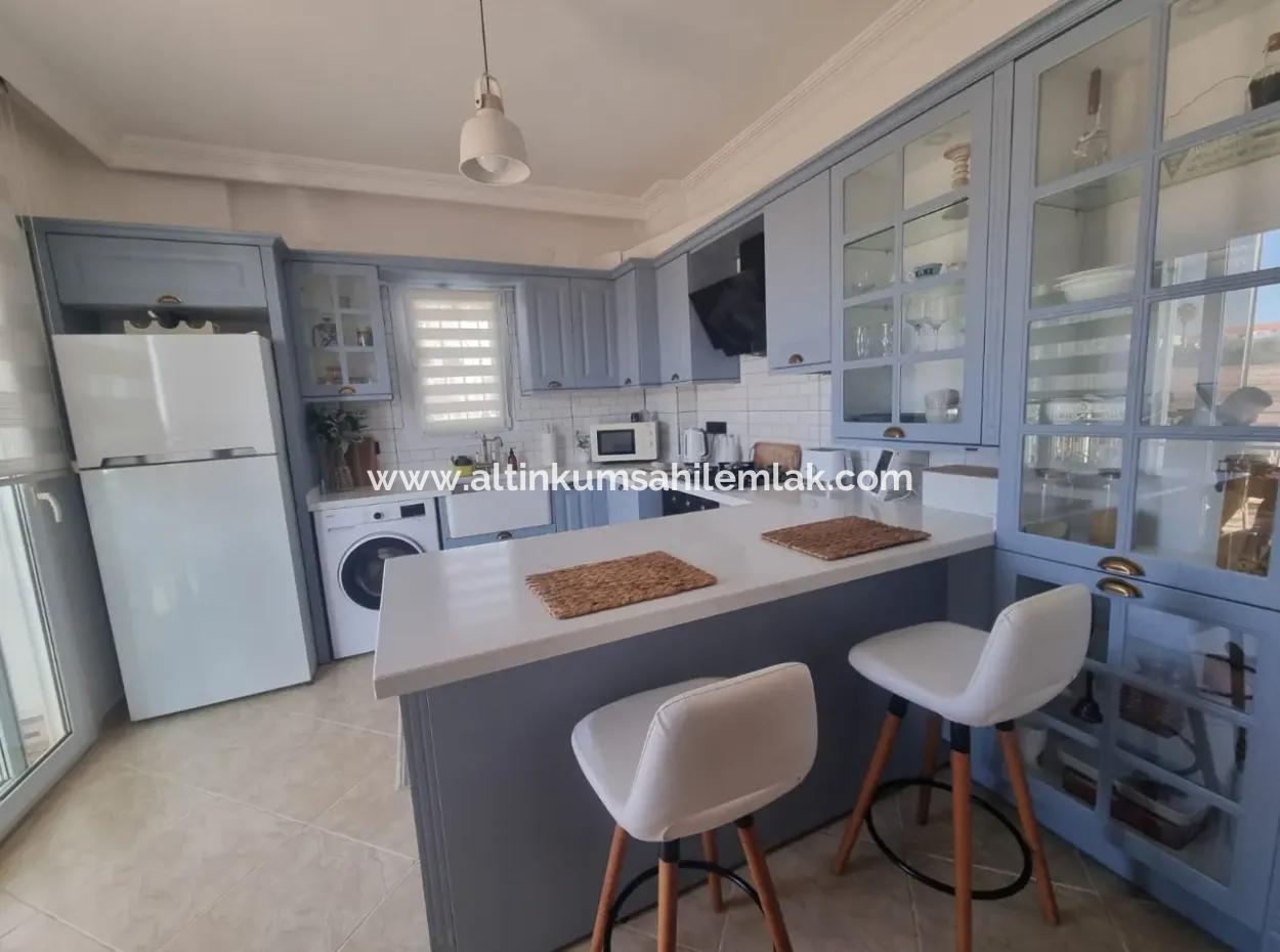 For Sale Fully Furnished 3 Bedroom Apartment In Family Complex Didim