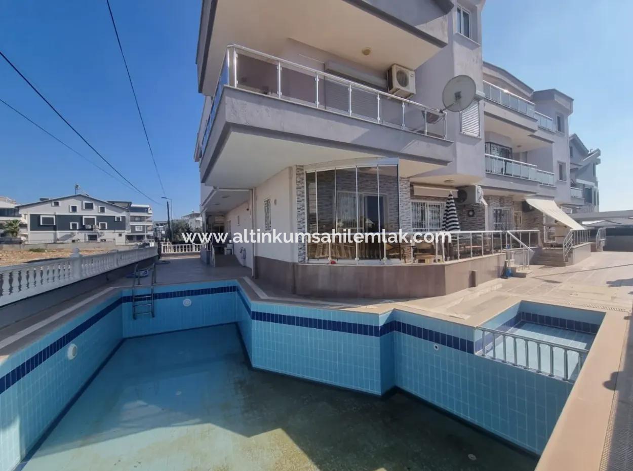For Sale Fully Furnished 3 Bedroom Apartment In Family Complex Didim