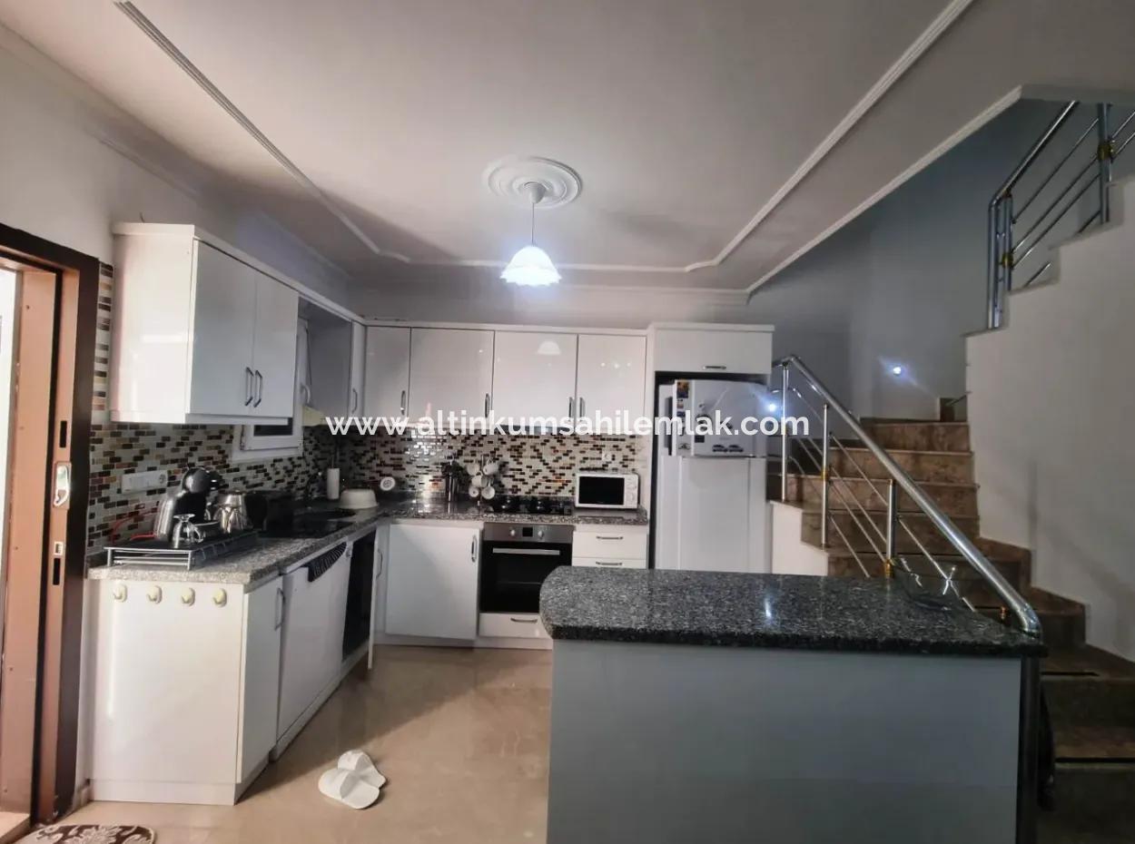 For Sale Fully Furnished 3 Bedroom Semi-Detached Villa Behind Mini Carrefoursa In Didim