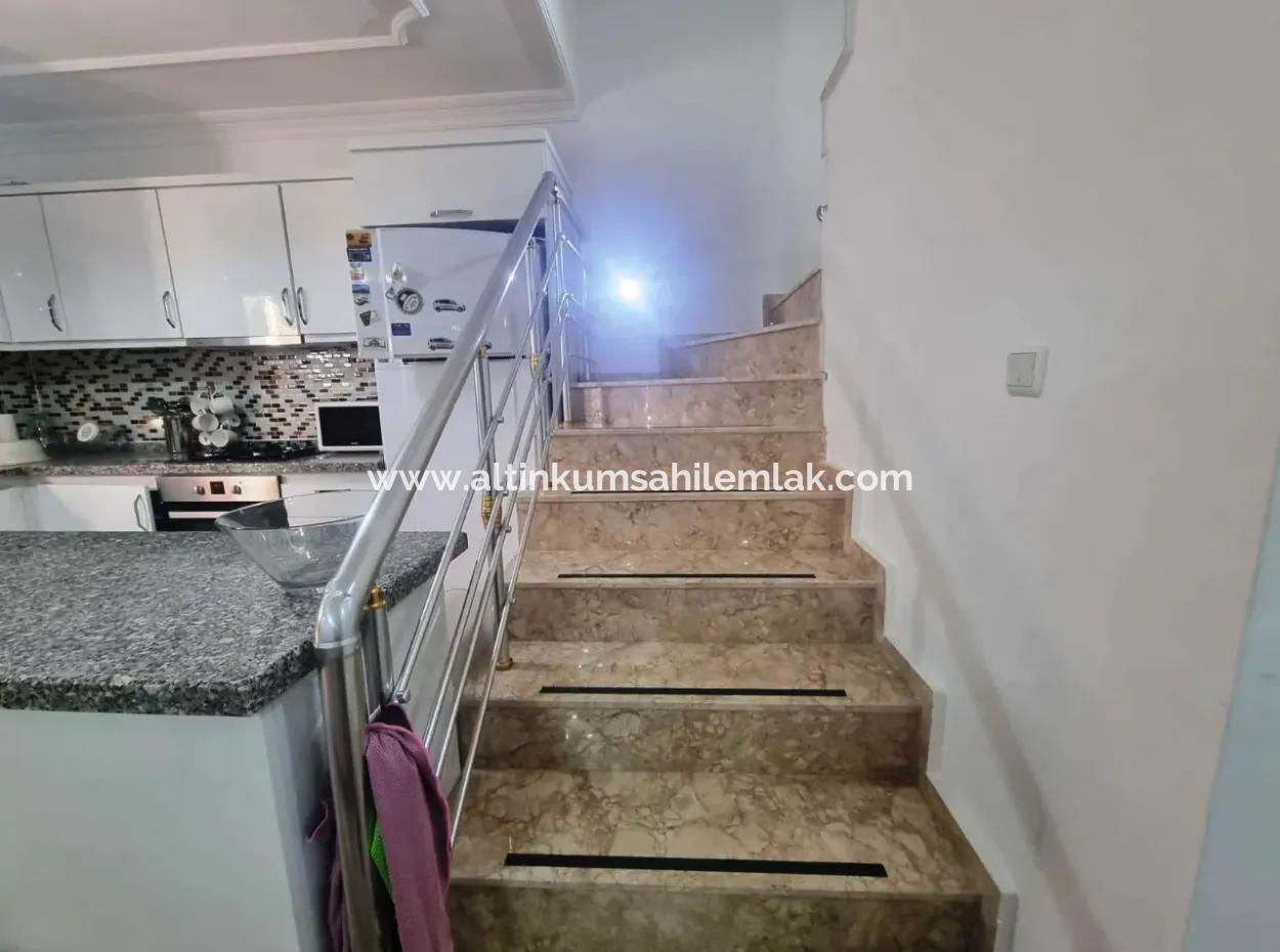 For Sale Fully Furnished 3 Bedroom Semi-Detached Villa Behind Mini Carrefoursa In Didim
