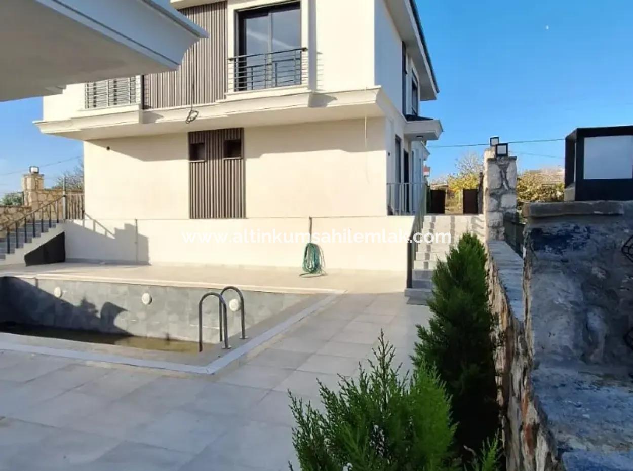 3 1 Villa With Pool For Sale In Didim Hisar Neighborhood