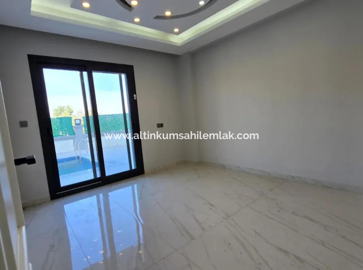 4 Bedroom Corner Villa With Pool For Sale  In Didim Sağtur Region