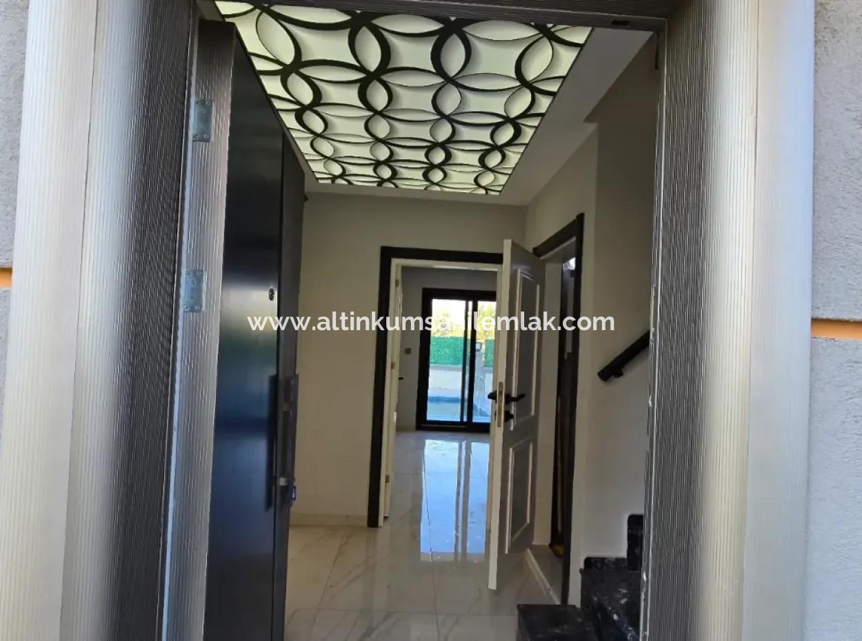 4 Bedroom Corner Villa With Pool For Sale  In Didim Sağtur Region