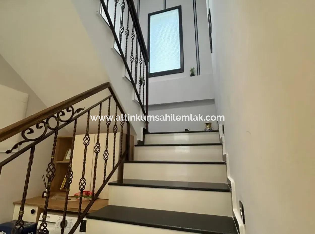 3 Bedroom Detached Furnished Villa With Pool For Sale In Didim Camlik