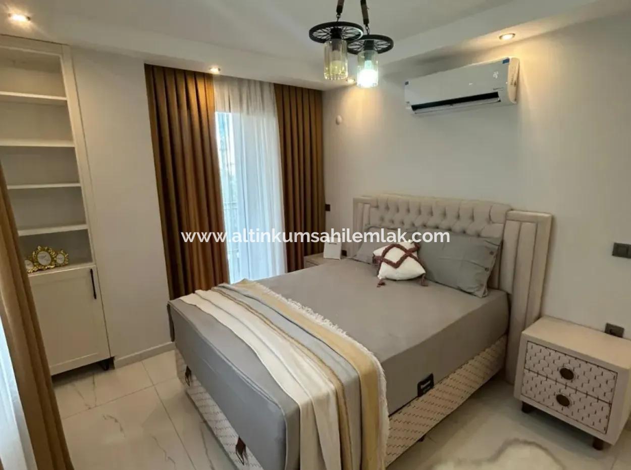 3 Bedroom Detached Furnished Villa With Pool For Sale In Didim Camlik