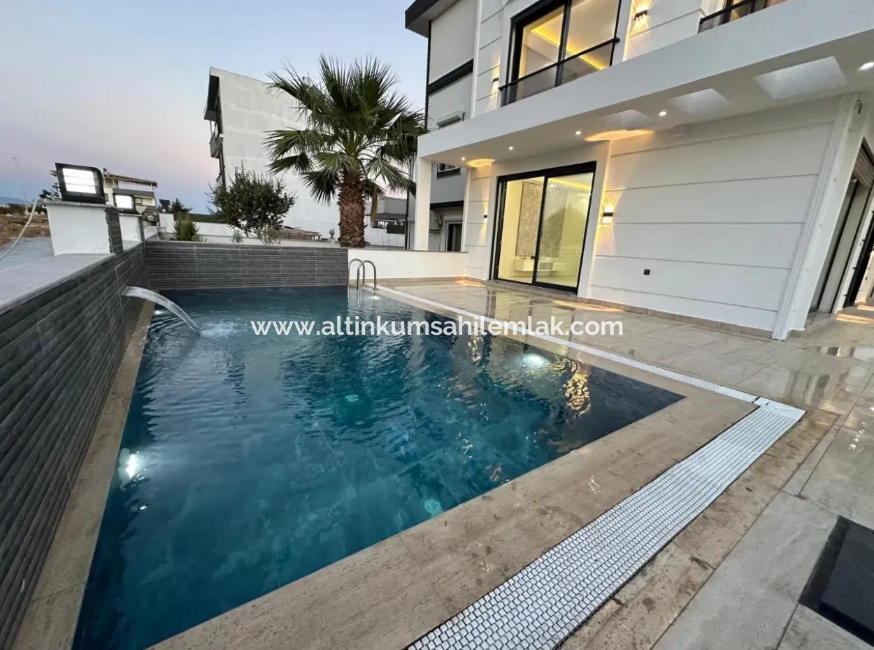 4 1 Villa With Private Pool Around The Corner In Didim Efeler Neighborhood