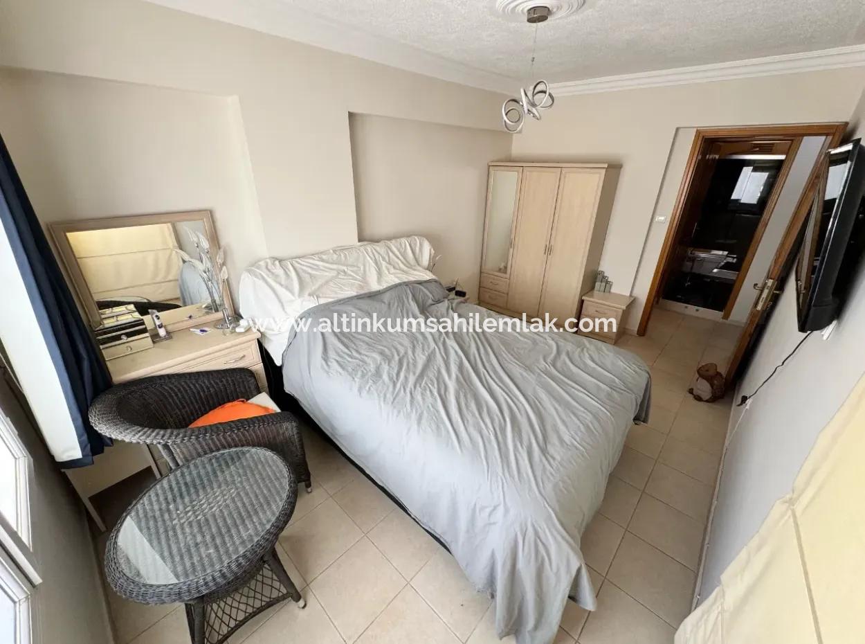 2 1 Fully Furnished Apartment For Sale In A Complex With Pool In Didim Efeler Neighborhood