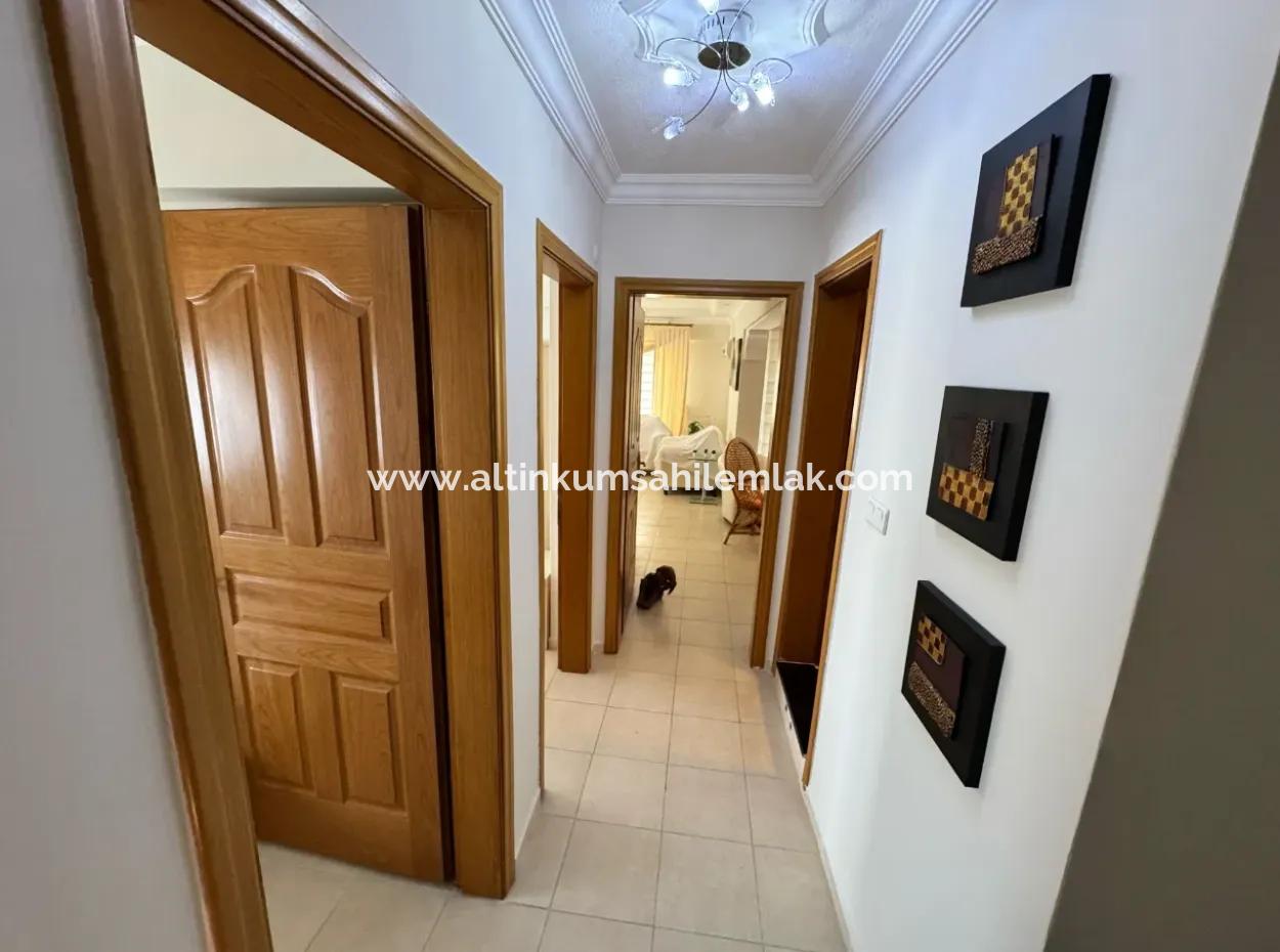 2 1 Fully Furnished Apartment For Sale In A Complex With Pool In Didim Efeler Neighborhood