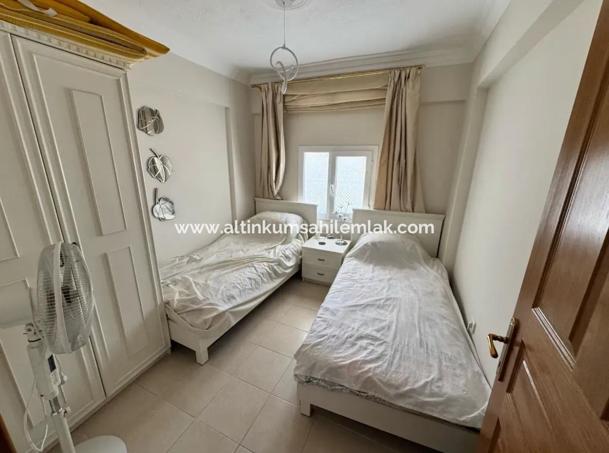 2 1 Fully Furnished Apartment For Sale In A Complex With Pool In Didim Efeler Neighborhood