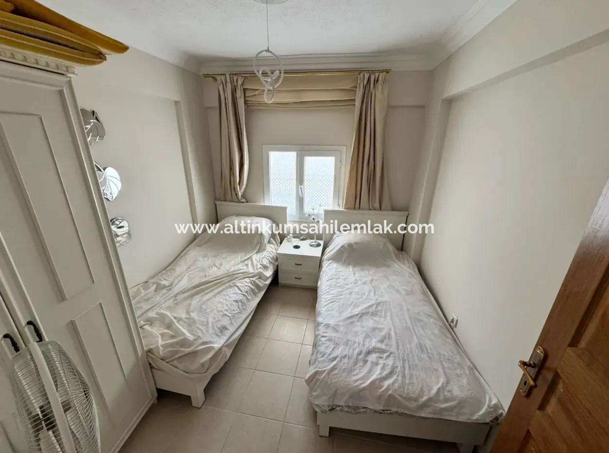 2 1 Fully Furnished Apartment For Sale In A Complex With Pool In Didim Efeler Neighborhood