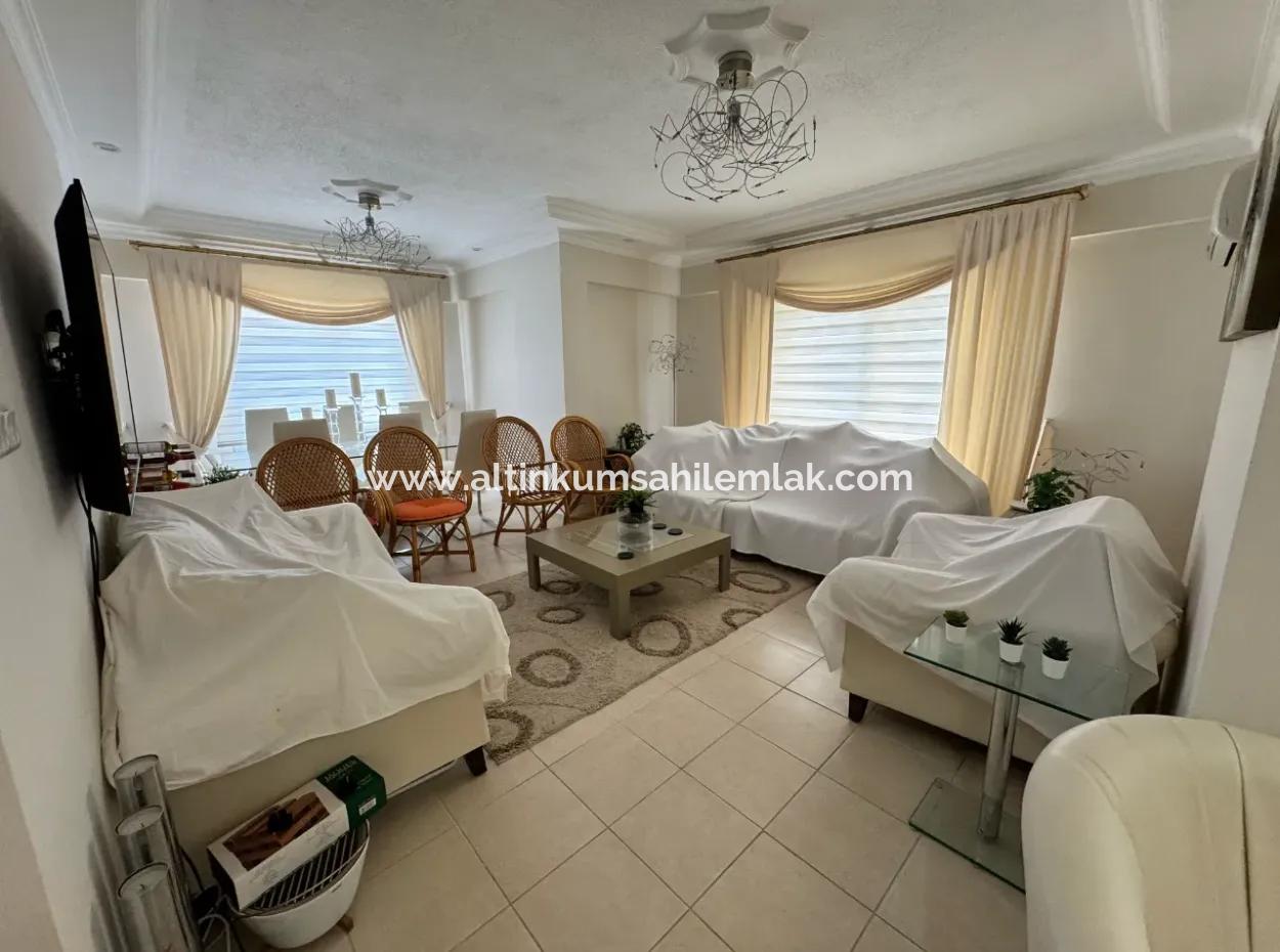 2 1 Fully Furnished Apartment For Sale In A Complex With Pool In Didim Efeler Neighborhood
