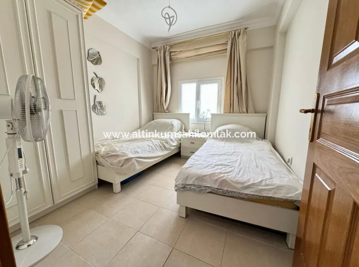 2 1 Fully Furnished Apartment For Sale In A Complex With Pool In Didim Efeler Neighborhood