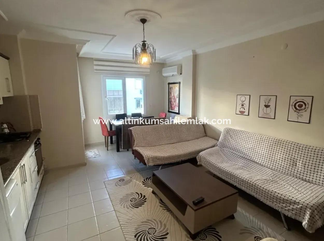 1 Bedroom Furnished Apartment With Pool In Didim Efeler Neighborhood