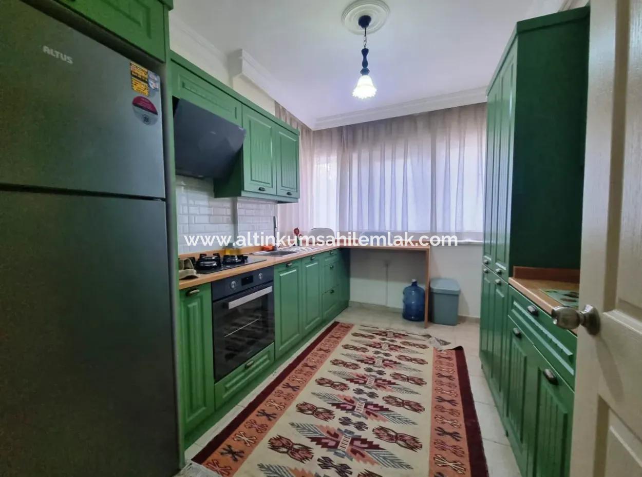 Opportunity!! Furnished 2 1 Apartment With Separate Kitchen For Sale In Didim New Neighborhood