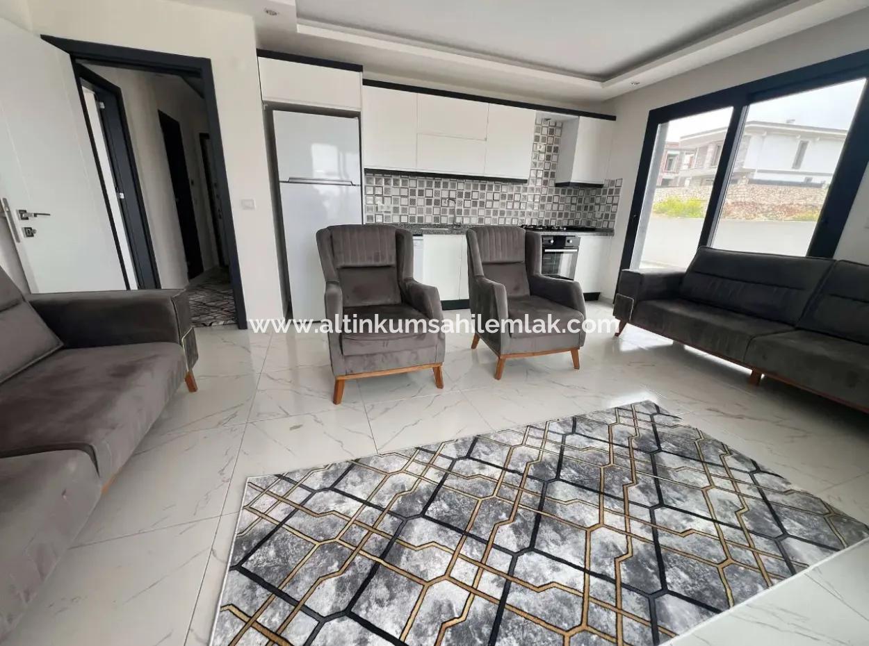 2 Bedroom  Furnished Poolside Apartment For Sale In Premium Plus Complex In Didim Hisar District