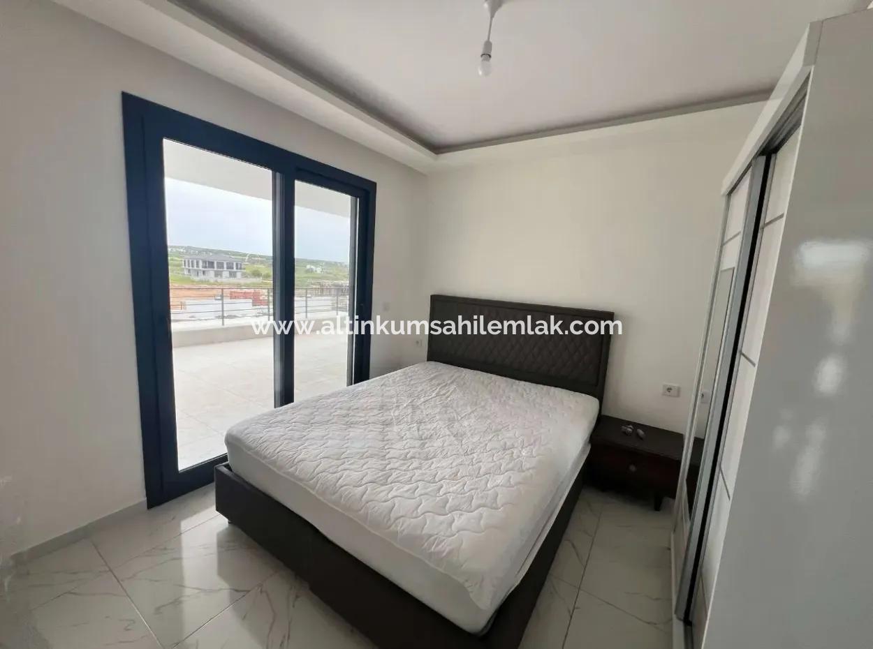 2 Bedroom  Furnished Poolside Apartment For Sale In Premium Plus Complex In Didim Hisar District