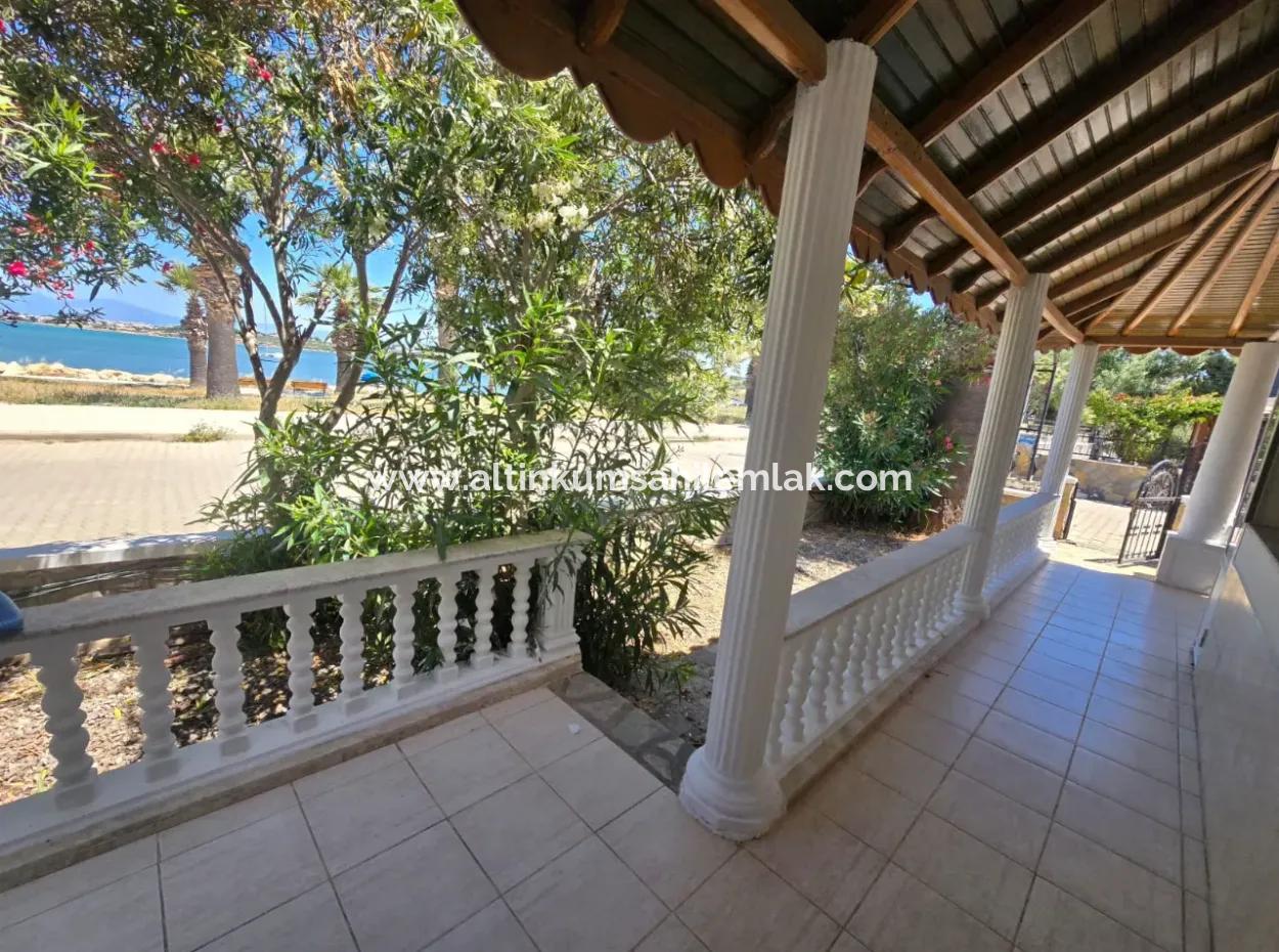 Fully Furnished 3 Bedroom Villa By The Sea In Didim Mavişehir Sedefkoy Site