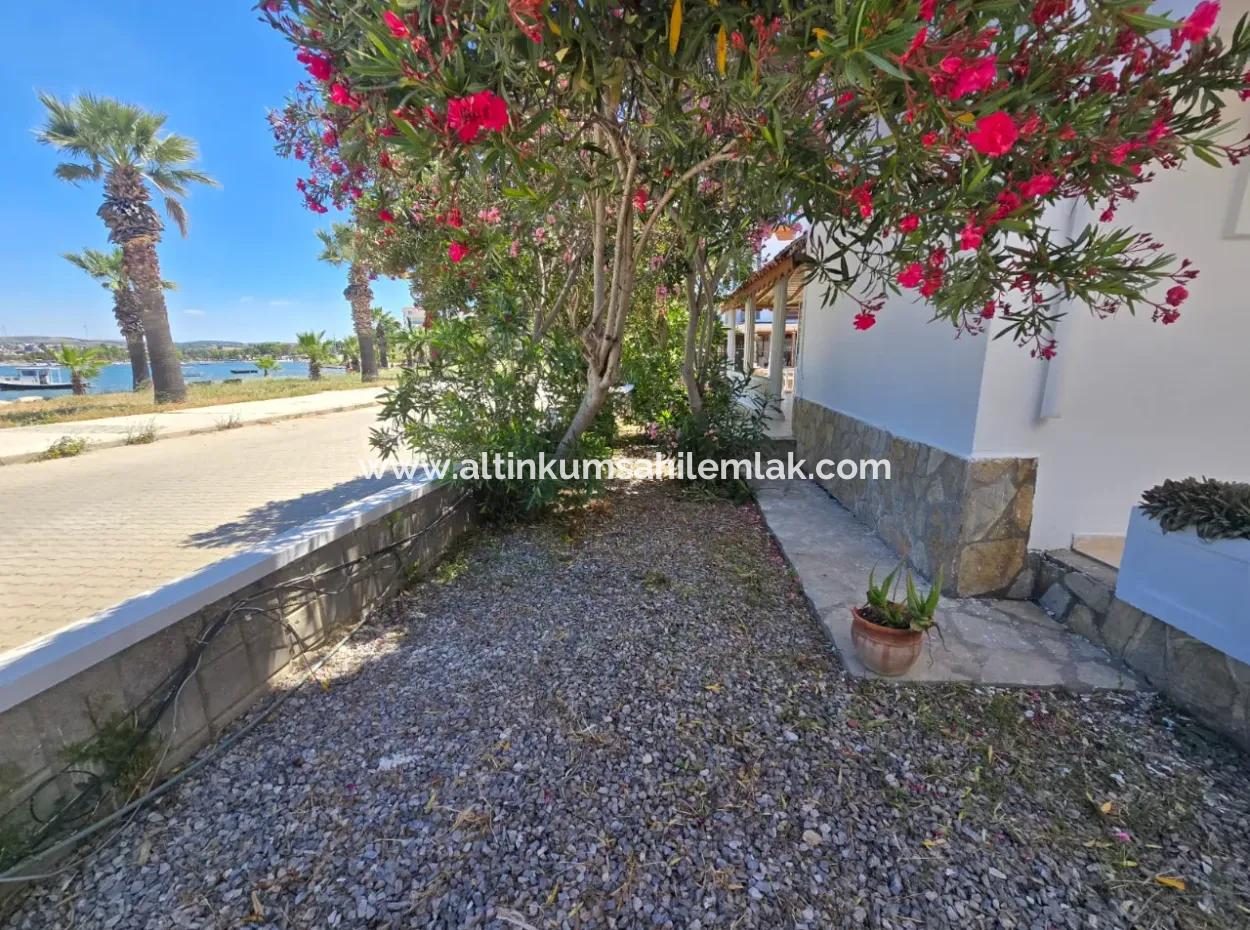 Fully Furnished 3 Bedroom Villa By The Sea In Didim Mavişehir Sedefkoy Site