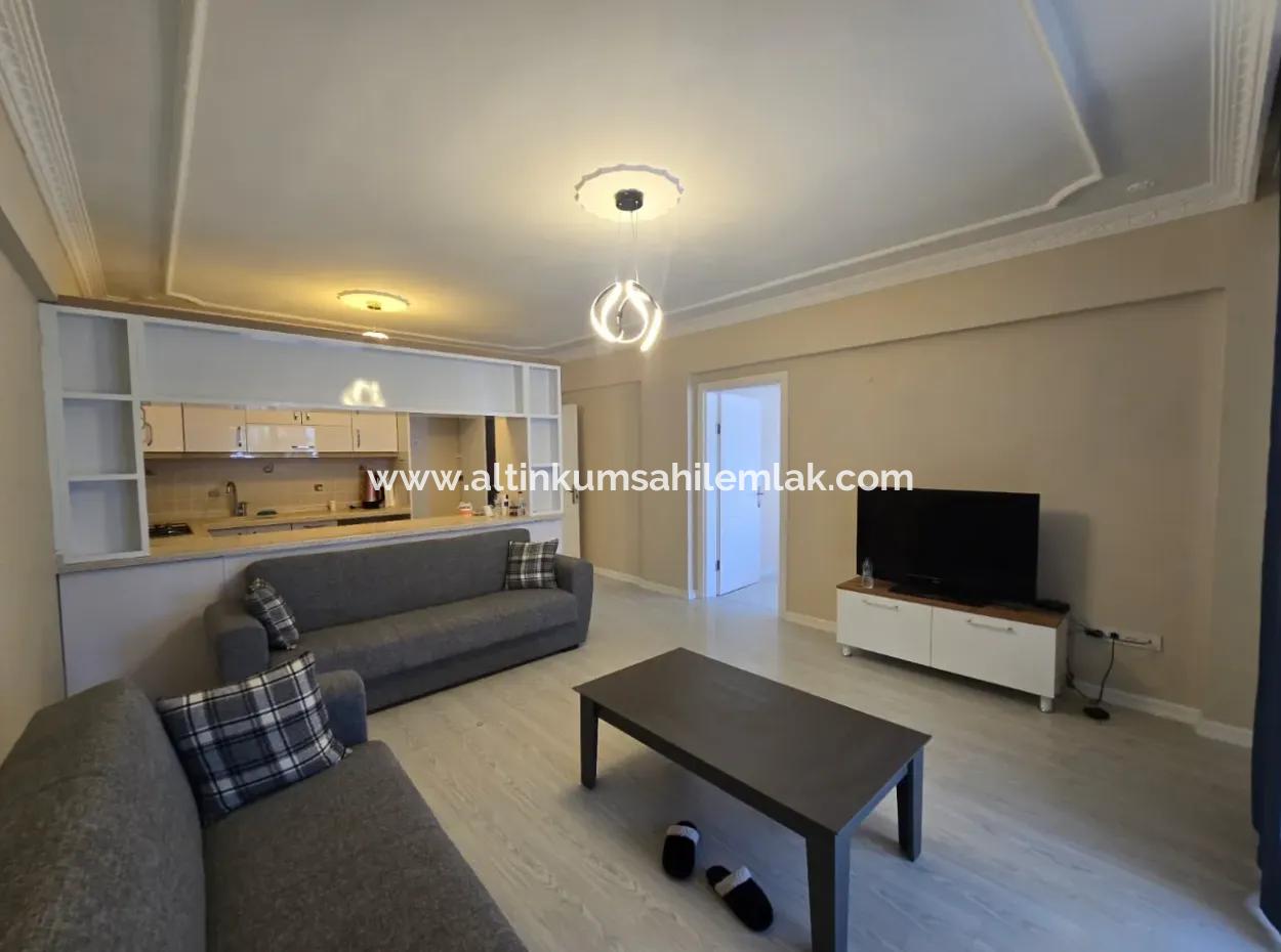 Unmissable Opportunity In Altinkum 2 1 Apartment! Walking Distance To The Beach | In A Complex With A Pool | Fully Furnished | No Cost | Ground Floor