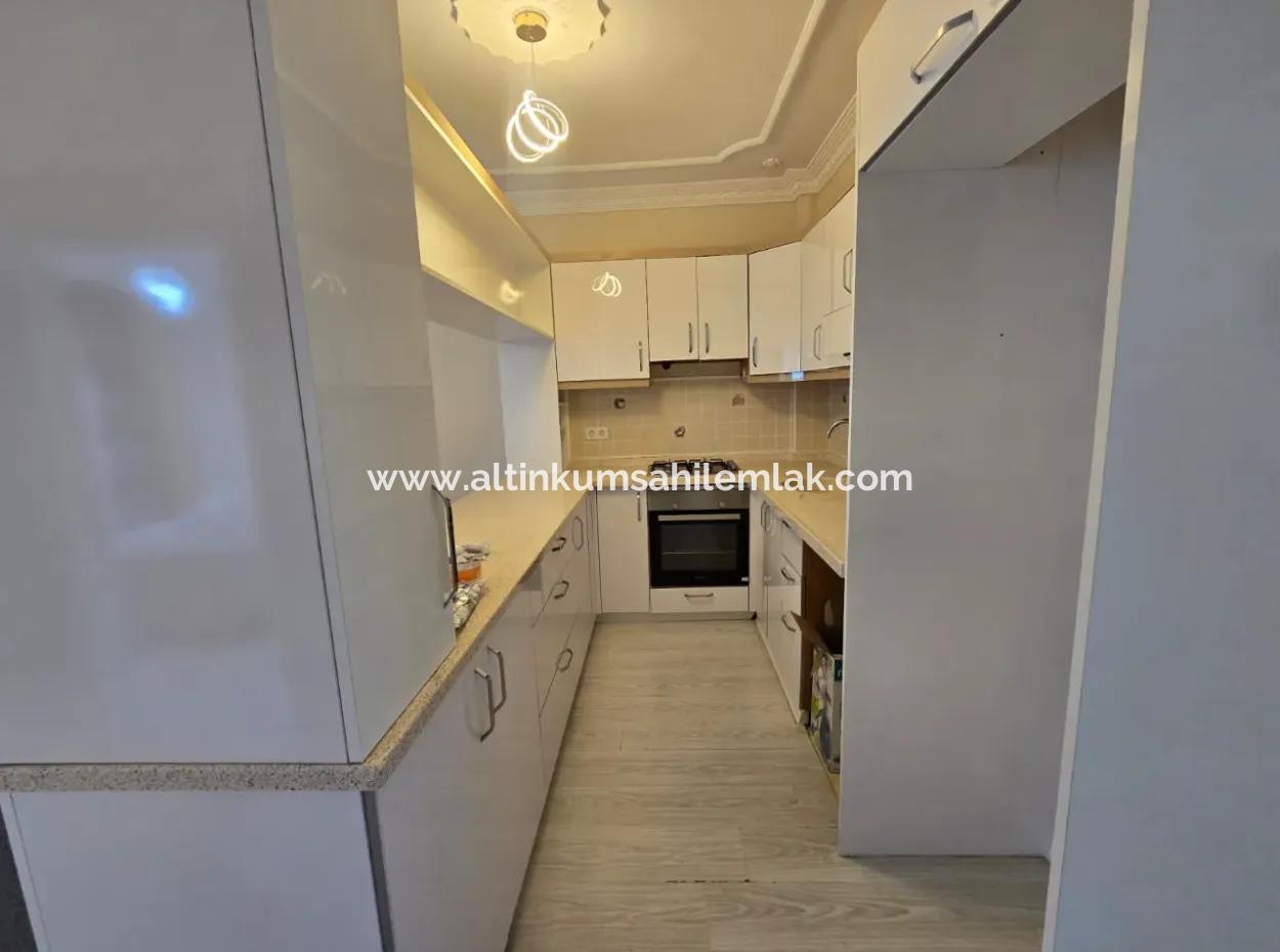 Unmissable Opportunity In Altinkum 2 1 Apartment! Walking Distance To The Beach | In A Complex With A Pool | Fully Furnished | No Cost | Ground Floor