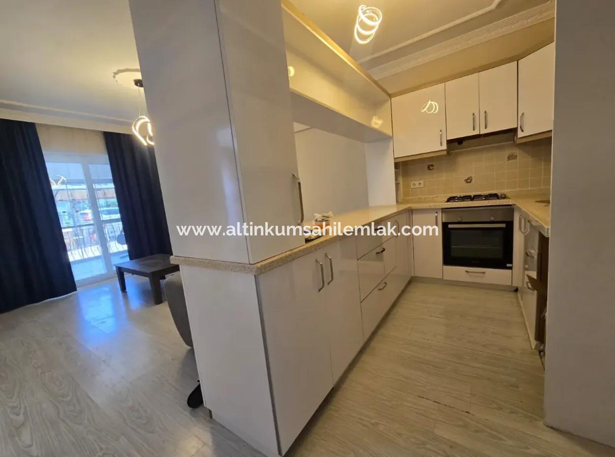 Unmissable Opportunity In Altinkum 2 1 Apartment! Walking Distance To The Beach | In A Complex With A Pool | Fully Furnished | No Cost | Ground Floor