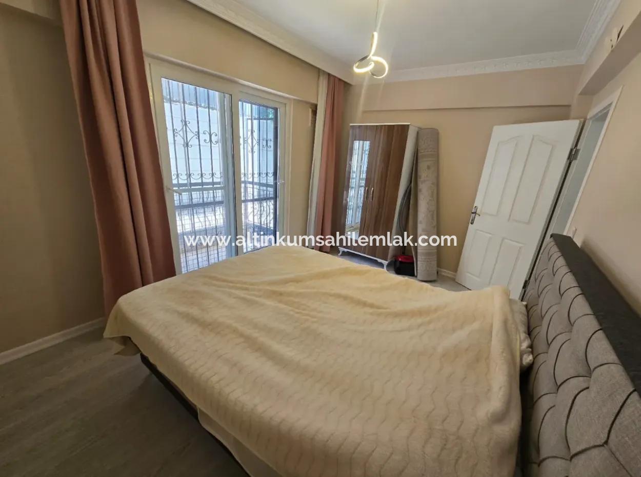 Unmissable Opportunity In Altinkum 2 1 Apartment! Walking Distance To The Beach | In A Complex With A Pool | Fully Furnished | No Cost | Ground Floor