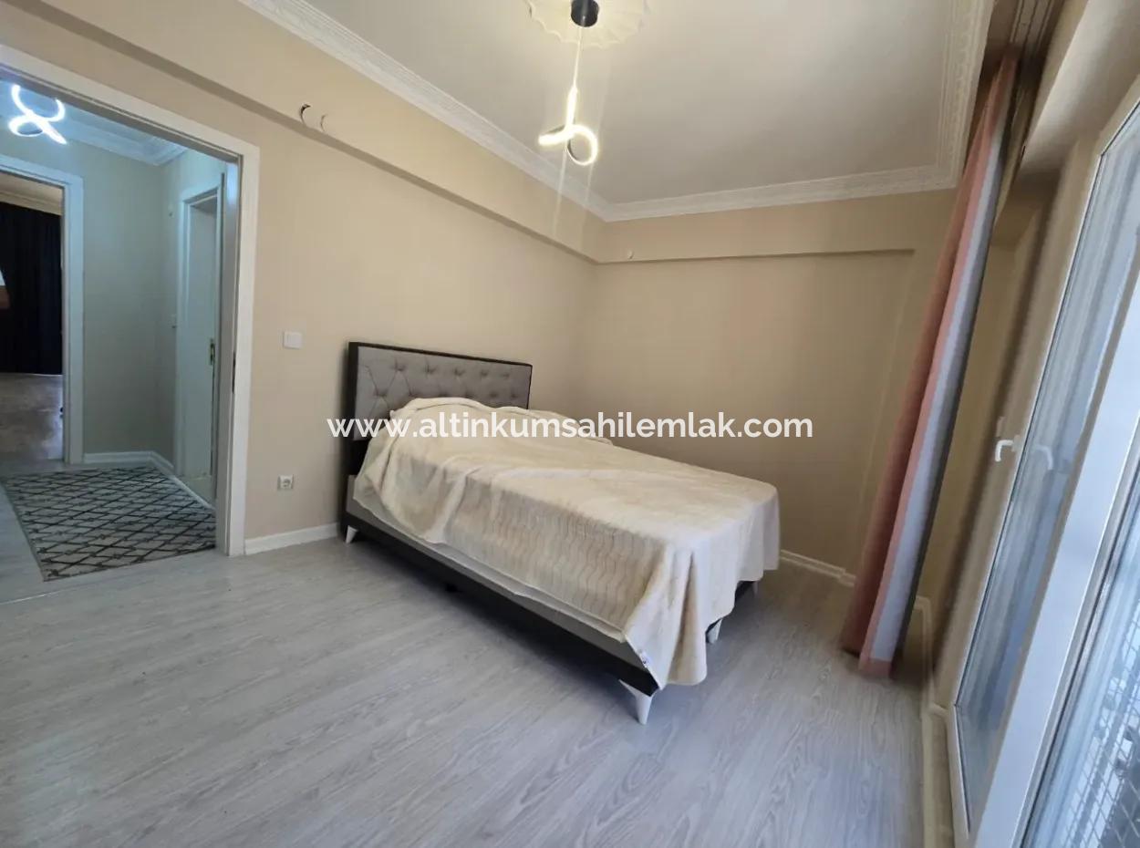 Unmissable Opportunity In Altinkum 2 1 Apartment! Walking Distance To The Beach | In A Complex With A Pool | Fully Furnished | No Cost | Ground Floor