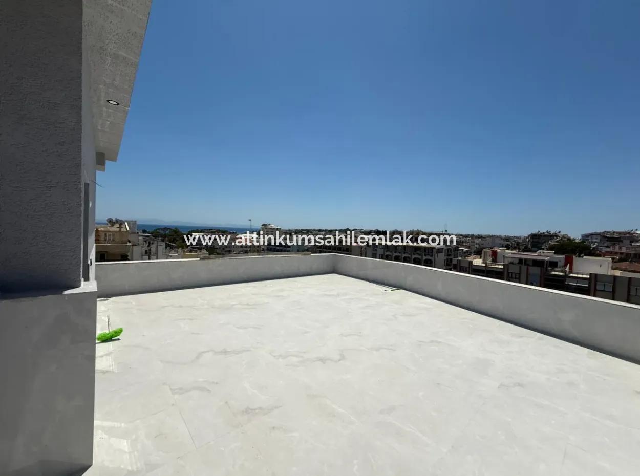 Brand New, Ultra Luxury 2 In 1 Apartment In Altinkum – Panoramic Sea View With Terrace!