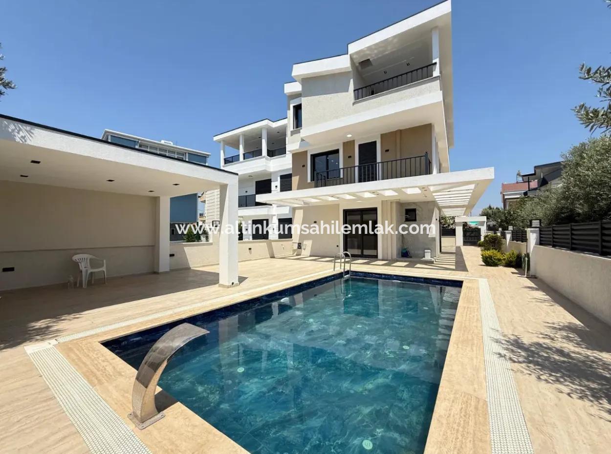 For Sale 5 Bedroom Semi- Detached Villa In Altınkum Didim