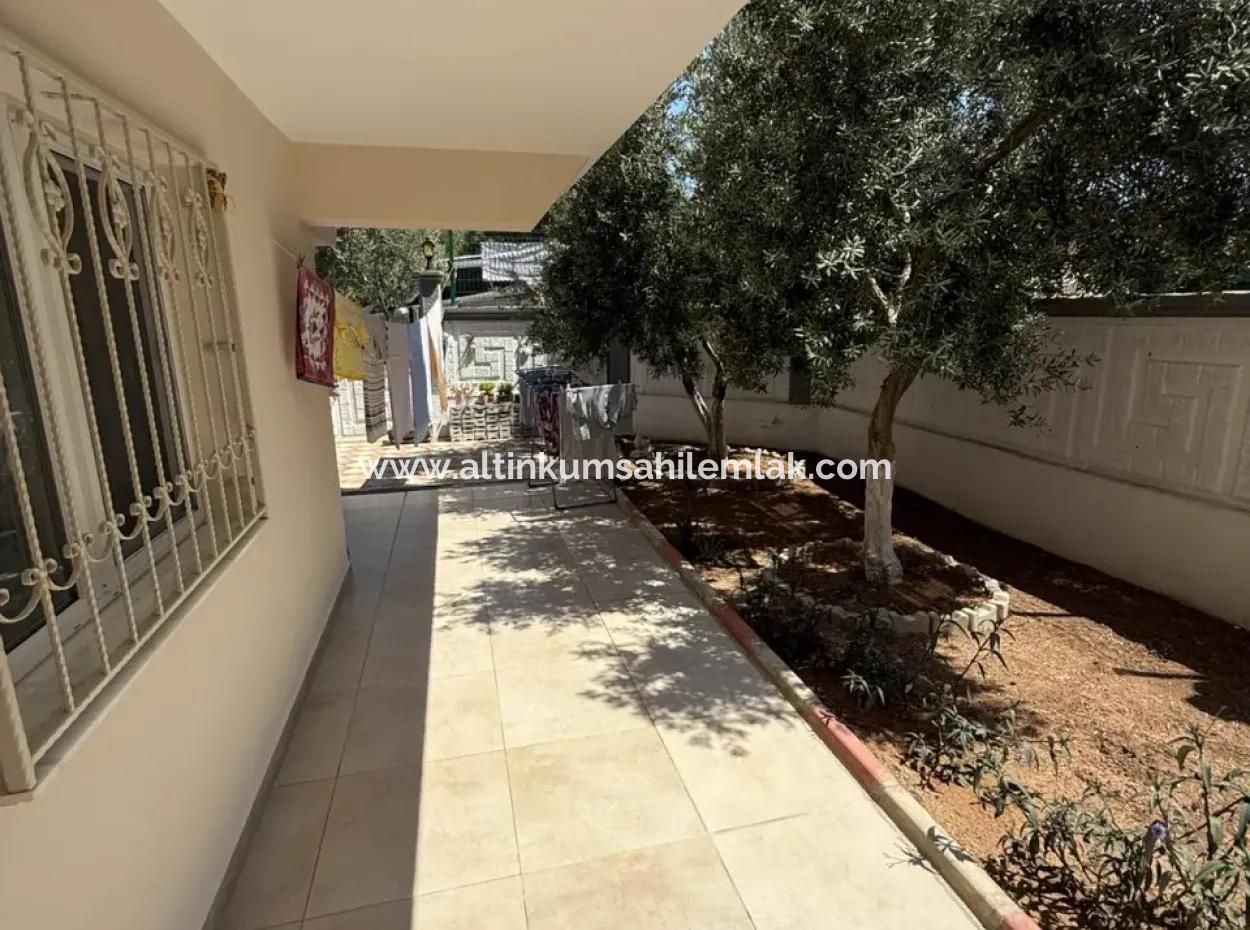 2 1 Apartment With Garden In The Taste Of A Villa In Didim Efeler Neighborhood