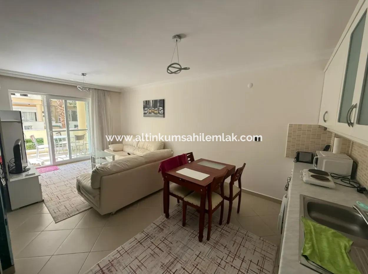Flat For Sale – In Efeler Marina Visa Site – Ground Floor – 2 1 – Furnished – Pool View