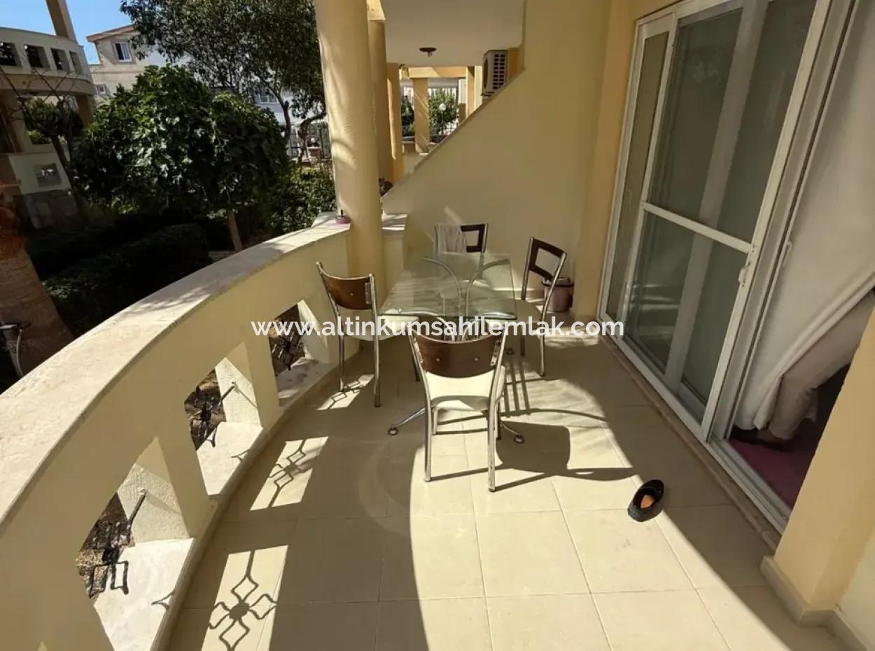 Flat For Sale – In Efeler Marina Visa Site – Ground Floor – 2 1 – Furnished – Pool View