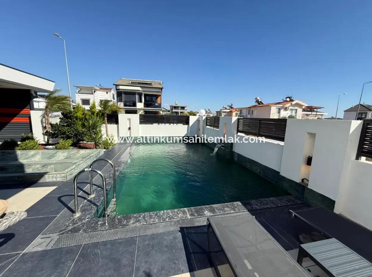 Here Is That House!! Efeler Mah. Ultra Luxury 3 1 Villa On A Plot Of 313 M² — With Pool • Garden • Fully Furnished